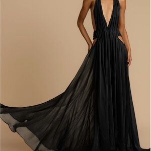 ARCINA ORI FLORENCE DRESS BLACK